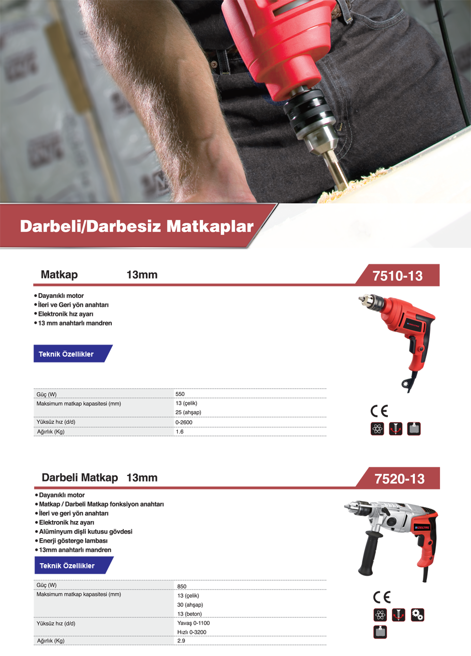 Hammer Drills/Rotary Drills
